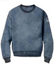 Zdjęcie Leone 1947 Apparel Bluza Ze Ściągaczem Na Siłownię Niebieskie - Reda