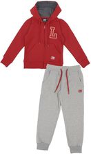Zdjęcie Leone 1947 Apparel Bluza Z Kapturem Na Siłownię Czerwone - Wiślica