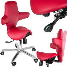 Zdjęcie Spacetronik Hoker Ergonomiczny Regulowany SELLA 4 Czerwony DMT_SPCSELLA47 - Oława