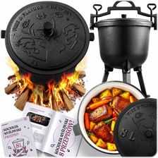 Zdjęcie Kociołek Żeliwny Berdsen ﻿Emaliowany 8L 348100 - Będzin