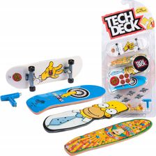 Zdjęcie Spin Master Tech Deck Fingerboard Zestaw 4 Mini Deskorolek Do Składania Simpsons - Dobre Miasto