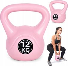 Zdjęcie Modernhome Kettlebell Kettle 12Kg Do Ćwiczeń Różowy - Lipno