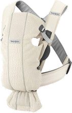 Zdjęcie BABYBJÖRN Mini 3D Mesh - nosidełko, cream/kremowe - Bisztynek