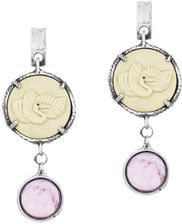 Zdjęcie Motyle KOLCZYKI Biały Łabędź MS4667 - Kalisz