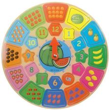 Zdjęcie Swede Układanka Drewniana Zegar - Poręba