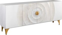 Zdjęcie Invicta Interior Komoda 177x38 cm Mango/Biała 45642 - Czerwionka-Leszczyny