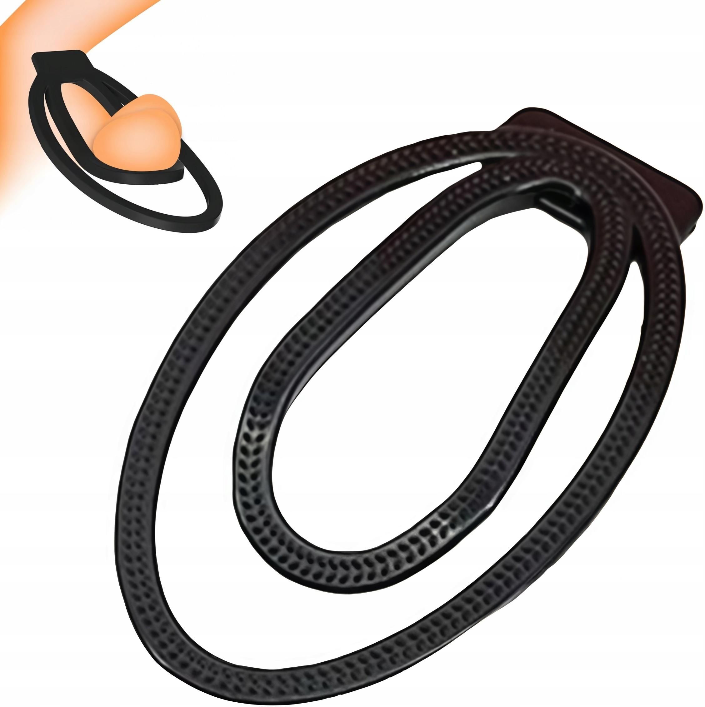 Fufu Clip Chastity Lock Męski Zamek Czarny 10,5Cm - Ceneo.pl