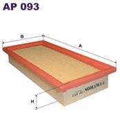 Zdjęcie FILTRON - Filtr powietrza (AP 093) - Rypin