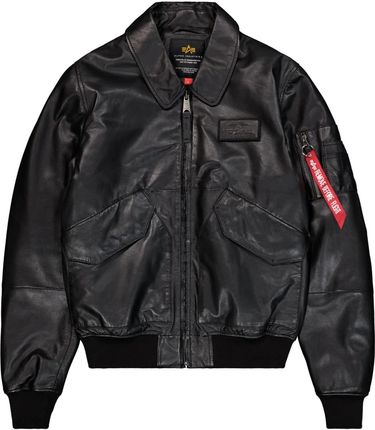 Alpha Industries Kurtka skórzana CWU-45/P (266106) czarna