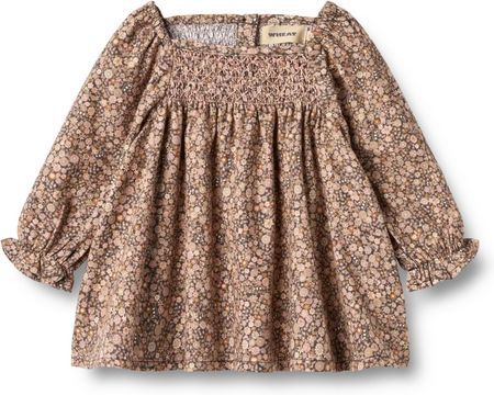 Sukienka w kwiatki marki Wheat 5379-218/9546 62 (3m)