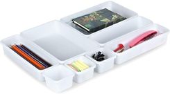 Zdjęcie Organizer modułowy do szuflady biały 8 szt. 5904316471996 - Luboń
