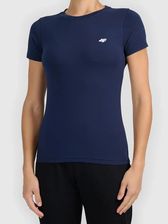 Zdjęcie T-shirt slim z kolekcji basic damski 4F 4FWMM00TTSHF3306-31S - Toruń
