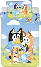 Zdjęcie Jerry Fabrics Komplet pościeli Bluey Pieski 135x100+40x60cm 53991 - Warka