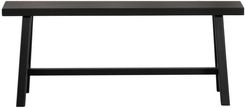 Zdjęcie Woood Imme Ławka sosnowa czarna 110 cm - Kłecko