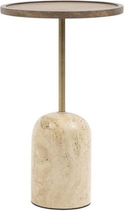 Stolik kawowy Malibu L Riviera Maison drewno mango okrągły średnica 35 cm wysokość 55 cm KOD 8720794120068 Kod producenta 549110