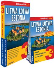 Zdjęcie Litwa, Łotwa, Estonia 3w1: przewodnik + atlas + mapa - Dęblin