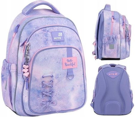 Plecak szkolny ortopedyczny dziwczęcy lekki ergonomiczny 9-12 lat Kite