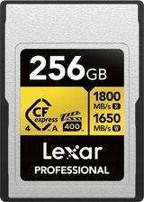 Zdjęcie Karta pamięci Lexar CFexpress 4.0 Gold 256GB Type A (R1800/W1650) - Sułkowice