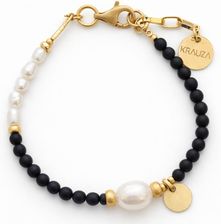Zdjęcie KRAUZA Bransoletka z Perłą i Onyksem 10699 - Jutrosin