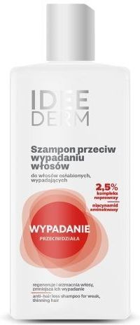 Ideepharm Idee Derm Szampon przeciw wypadaniu włosów, 300 ml — Inhaltsstoffe und Bewertung