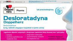 Zdjęcie Doppelherz Desloratadyna 5 mg 10tabl. - Cybinka