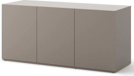 Lenart Komoda z półkami 141x50x66 cm Szary (Clay Gray) WO07CG