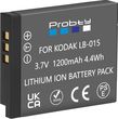Akku-3000-Batt Akumulator Bateria LB-015 LB015 do Kodak Pixpro WPZ2 Rugged waterpr 1200mAh