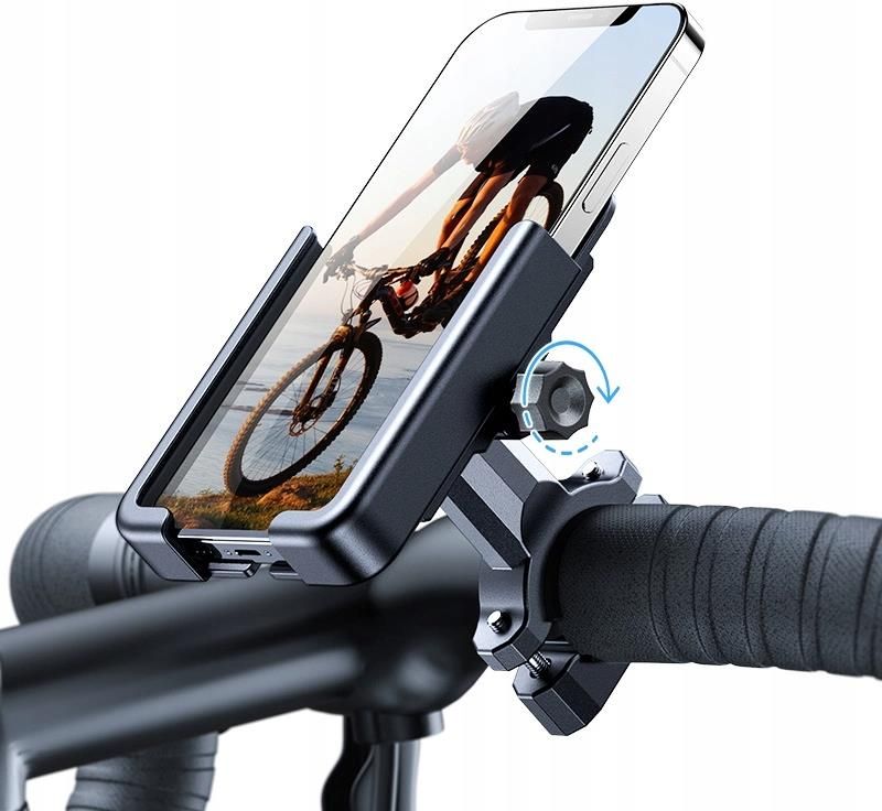 Wozinsky Metalowy Uchwyt Na Telefon Do Roweru Hulajnogi Czarny - opinie ...