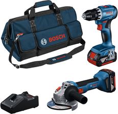 Zdjęcie Bosch GSR 18V-45 + GWS 18V-8 Professional 0615A5007N - Bobowa