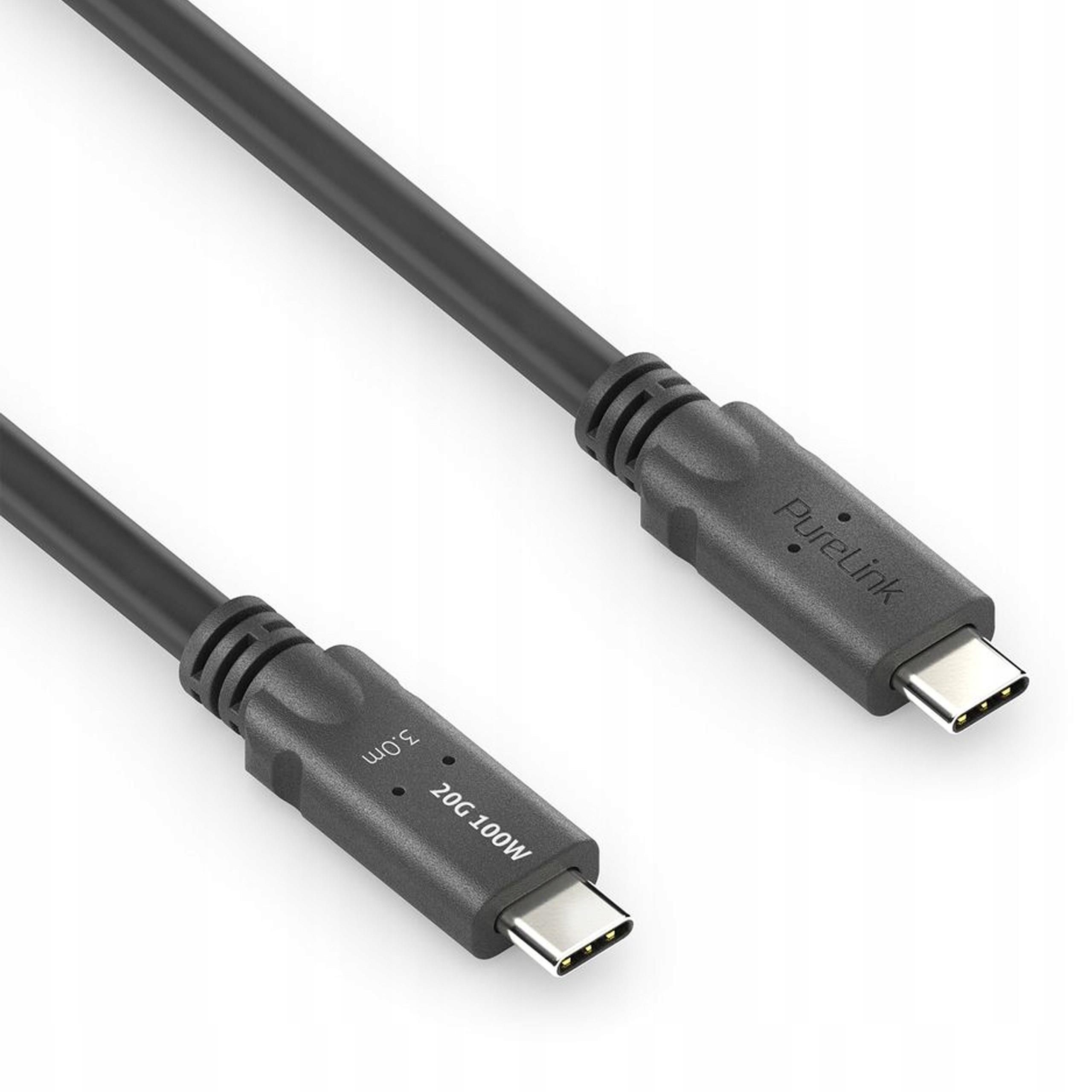 Purelink Pi6600 030 Pureinstall Microx4 Kabel Usb C Usb4 20 Gbps 3M ...