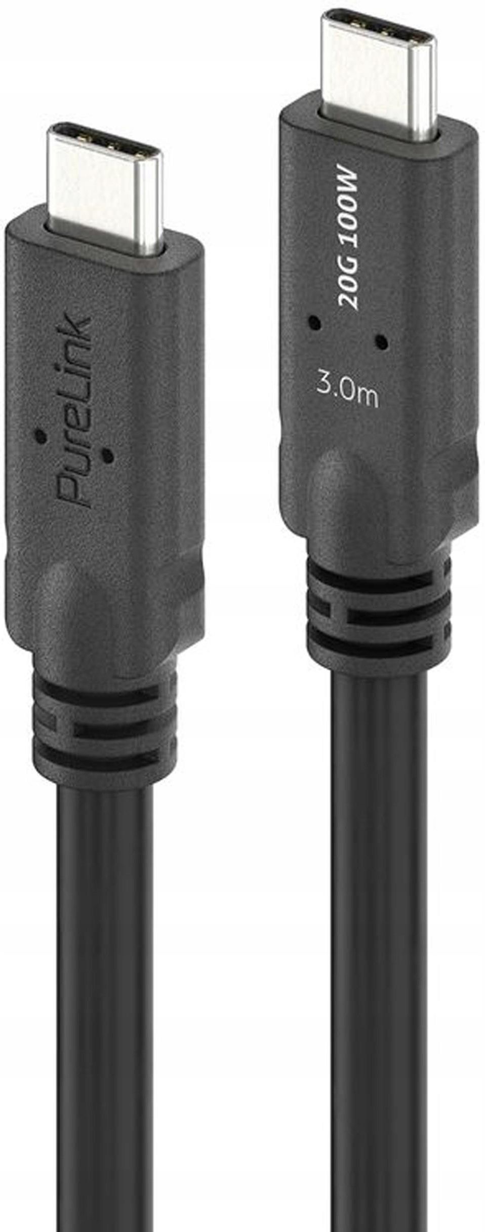 Purelink Pi6600 030 Pureinstall Microx4 Kabel Usb C Usb4 20 Gbps 3M ...