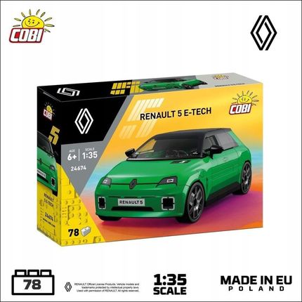 Cobi Renault 5 E-Tech Green (COBI24674)
