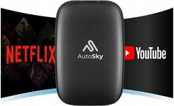 Zdjęcie Autosky Adapter AI Box Lite Bezprzewodowy CarPlay Android Auto Czarny - Bogatynia