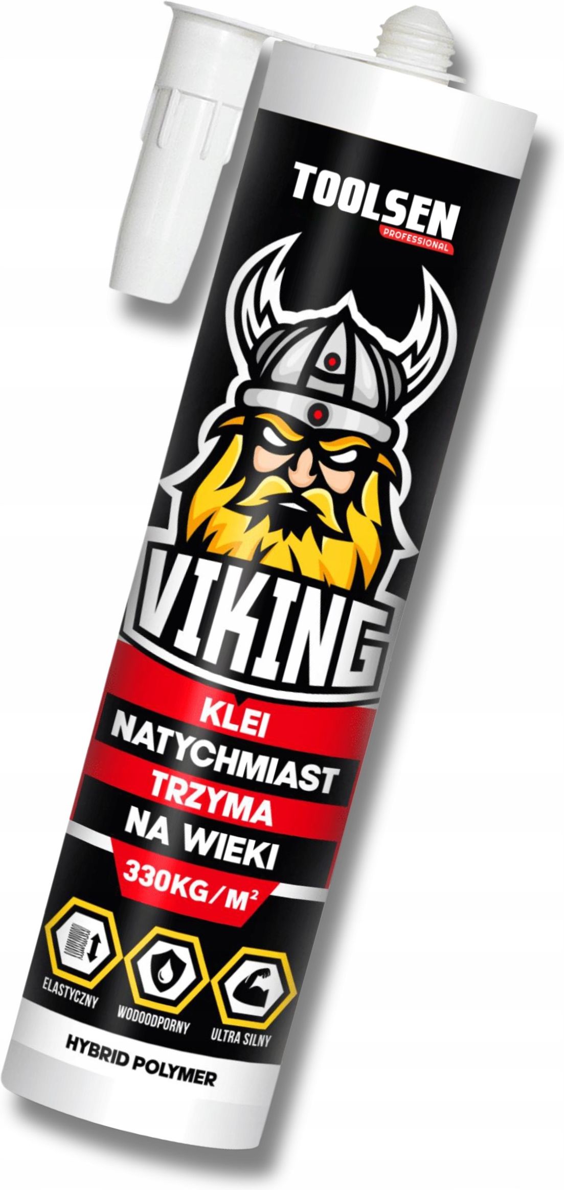 Klej Toolsen Viking Akrylowy Klej Montażowy Biały 280ml 5906599319262 ...
