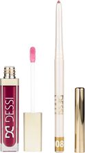 Zdjęcie Dessi Your Perfect Lip Combo Cherry Liqueur Olejek Do Ust 7,2Ml + Konturówka 0,25G - Łask