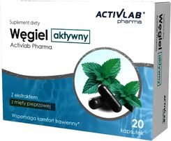 Zdjęcie Activlab Węgiel Aktywny 20 Kapsułek - Morąg