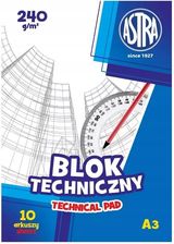 Zdjęcie Astra Blok Techniczny A3 10 Kartek 250g 10 Sztuk - Lipno