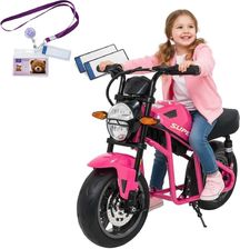 Zdjęcie Super-Toys Motor Na Akumulator Dla Dziewczynki 24V Led Amortyzatory - Buk