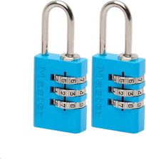 Zdjęcie Master Lock Kłódki Szyfrowe Aluminiowe Zestaw 2 Kolorowe 7620EURTCC - Mysłowice
