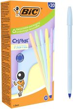 Zdjęcie Bic Długopis Cristal Pastel 1Mm Niebieski 20Szt - Biskupiec
