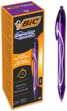 Zdjęcie Bic Długopis Żelowy Quick Dry 0,7Mm Fiolet 12Szt - Legionowo