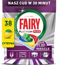Zdjęcie Fairy Platinum Plus Kapsułki Do Zmywarki 30 Minut All In One 38szt. - Ostroróg