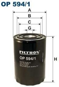 FILTRON - Filtr oleju (OP 594/1)
