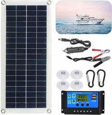 Panel Słoneczny 300W Do Akumulatora Samochodowego 12V Z Kontrolerem 30A