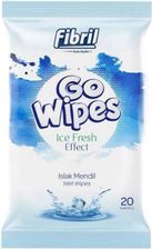 Zdjęcie Fibril Go Wipes Chusteczki Nawilżane Turystyczne Ice Fresh 20szt. - Lębork