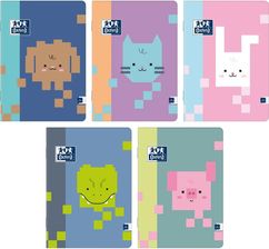 Zdjęcie Zeszyt Oxford Zoo Blocks A5 16K Kratka - Wrocław