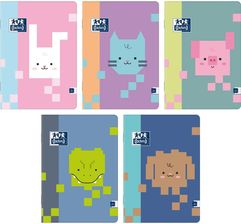 Zdjęcie Zeszyt Oxford Zoo Blocks A4 32K Kratka - Michałowo