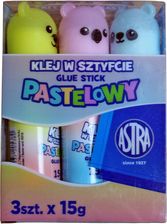Zdjęcie Astra Klej W Sztyfcie Pastelowy 3szt. X 15G - Łowicz