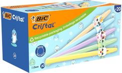Zdjęcie Bic Długopis Cristal Figurine 1Mm Niebieski 20Szt Bic - Biskupiec