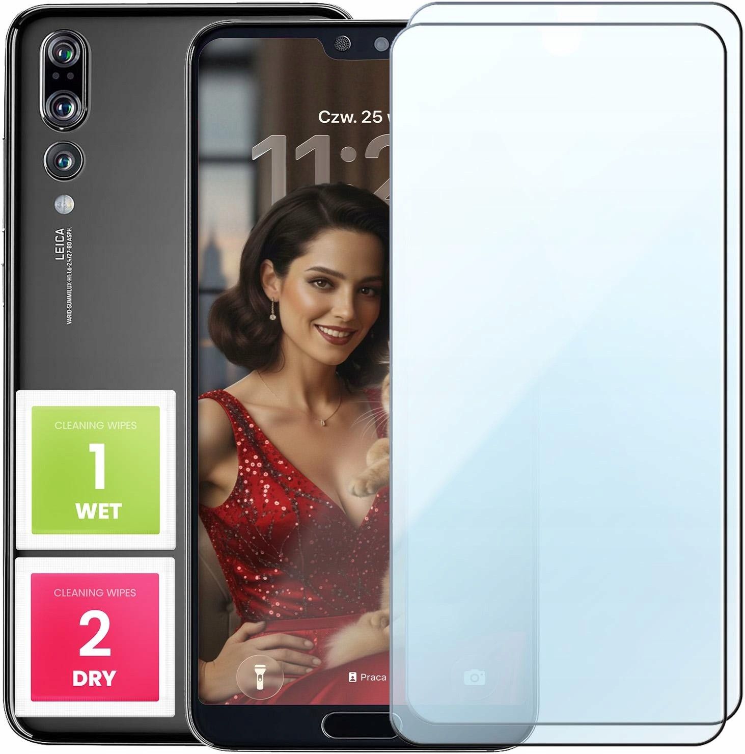 moex Slide - Custodia per Huawei P20 Pro, ultra sottile, con